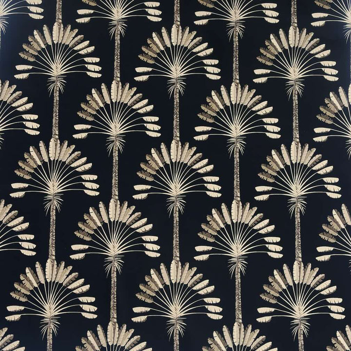 Arthouse Palm Palace Black & Gold Wallpaper