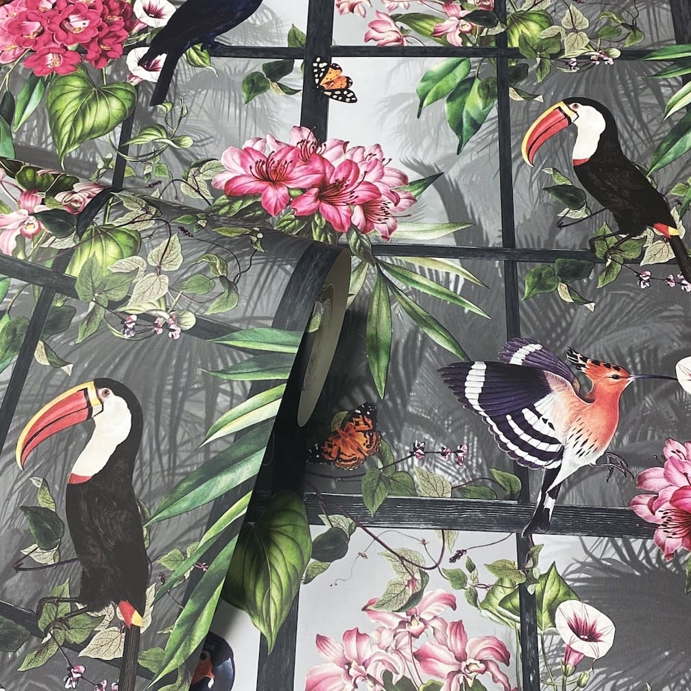 Arthouse Cuban Tropicana Multi Wallpaper