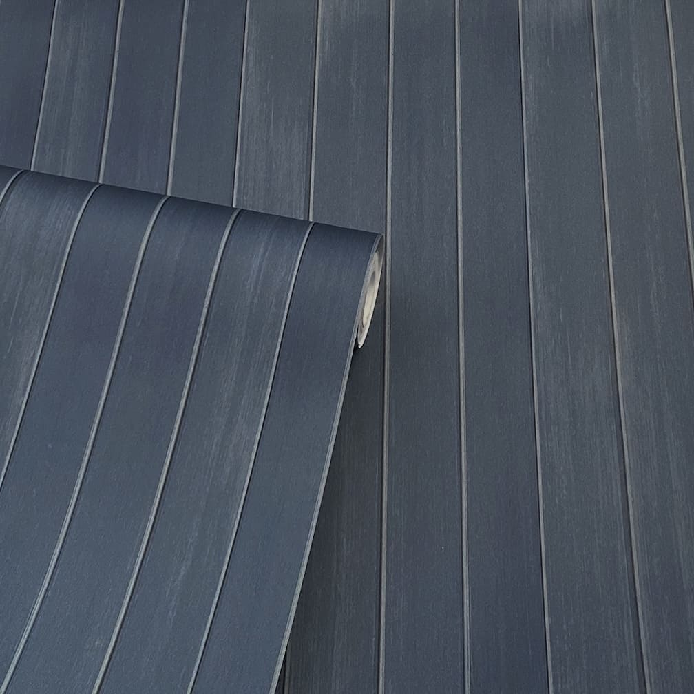 Arthouse Flat Wooden Plank Blue