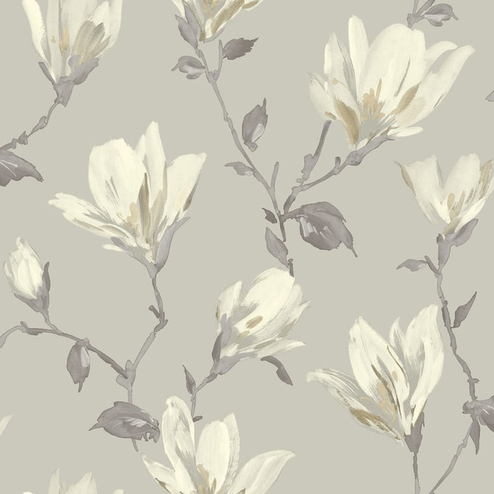 Arthouse Lily Natural Floral Wallpaper