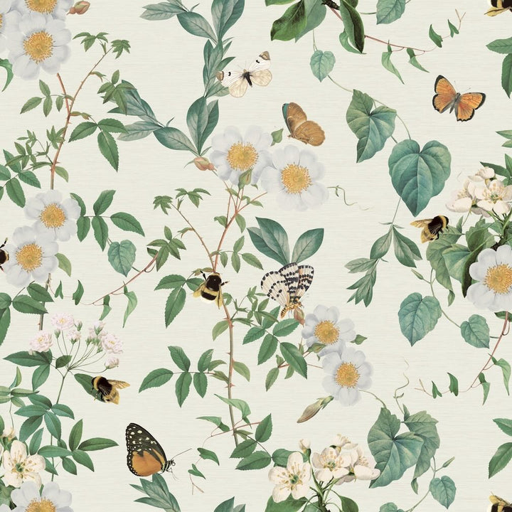 Arthouse Bumblebee Trail Cream Wallpaper