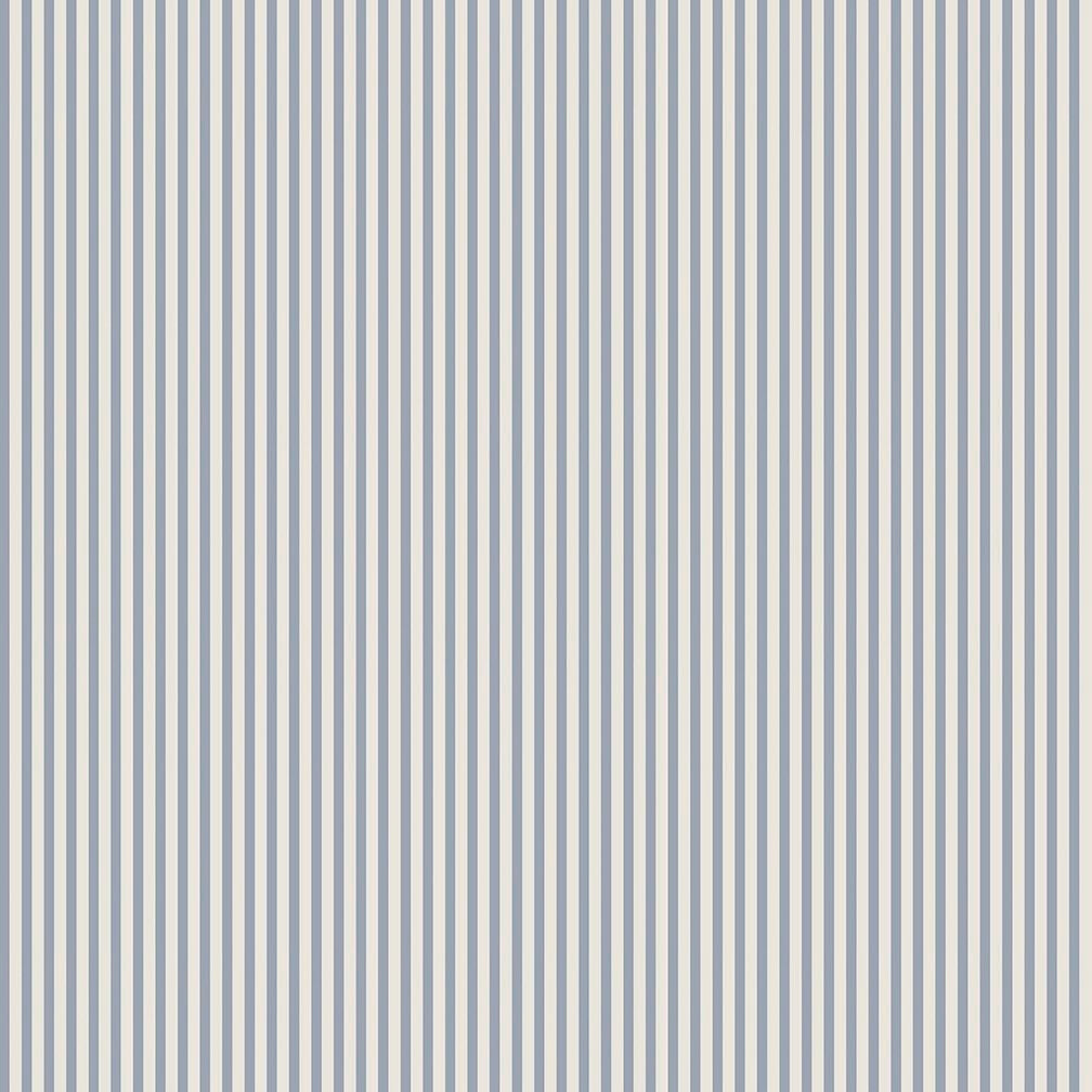 Belmont House Veranda Stripe Blue Wallpaper