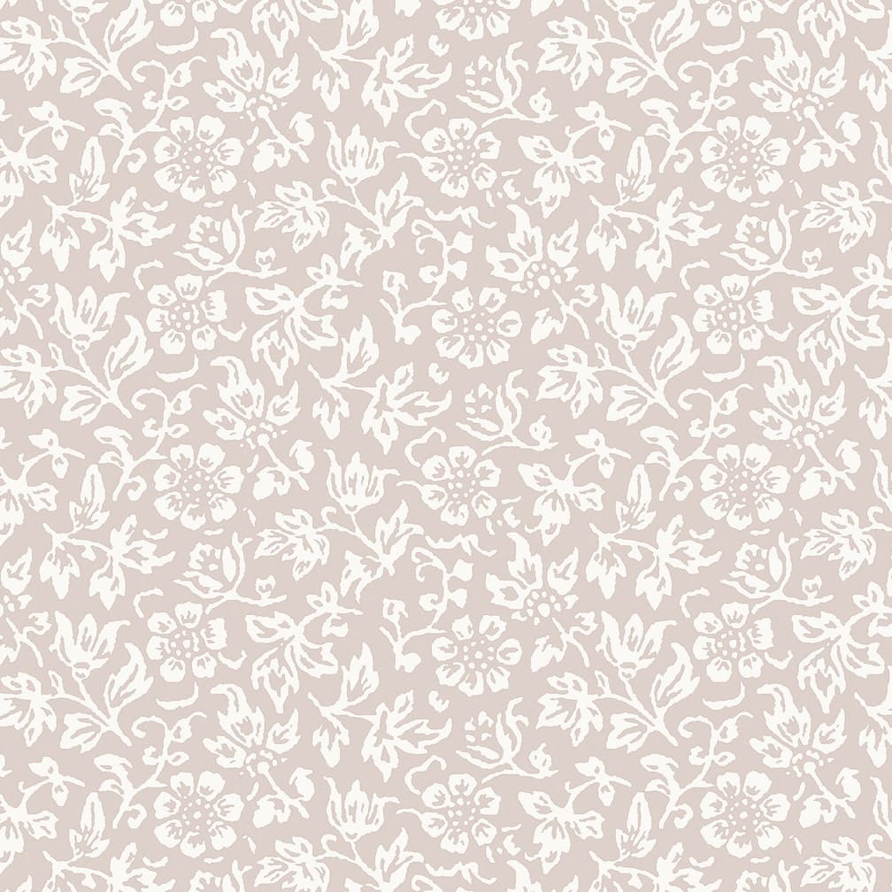 Laura Ashley Sweet Alyssum Plaster Pink Wallpaper