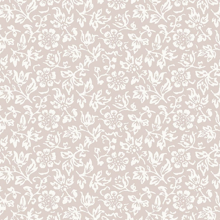 Laura Ashley Sweet Alyssum Plaster Pink Wallpaper