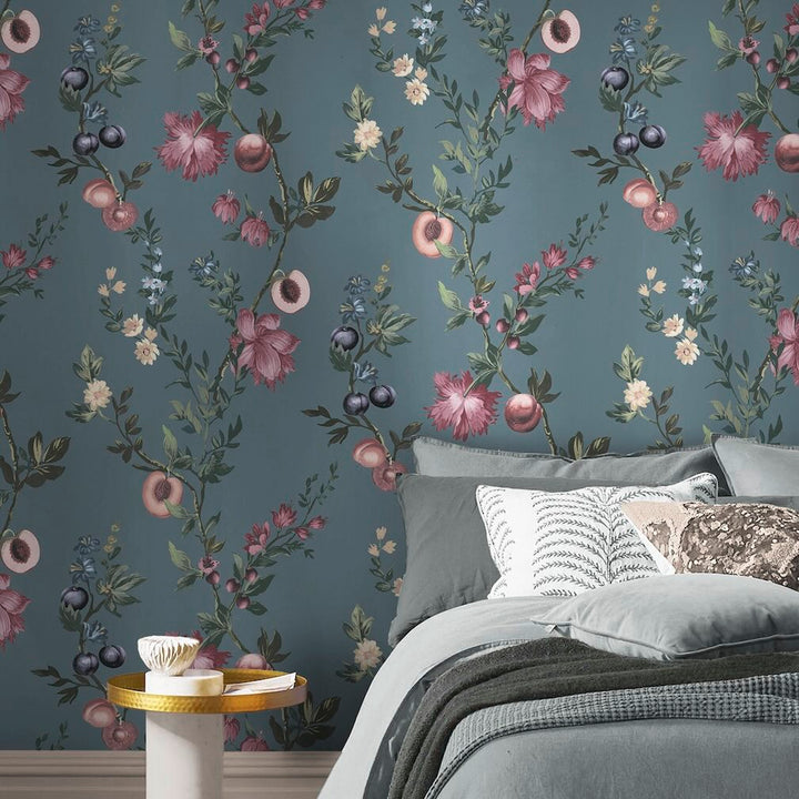 Graham & Brown Allurium Denim Wallpaper