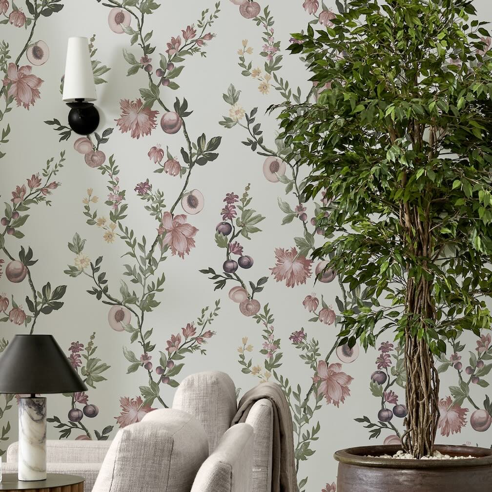 Graham & Brown Allurium Soft Pink Wallpaper