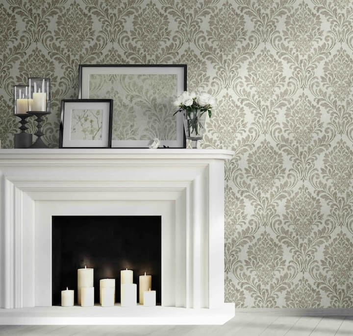 Damask Wallpaper | Shop Classic Damask Wallpaper Patterns