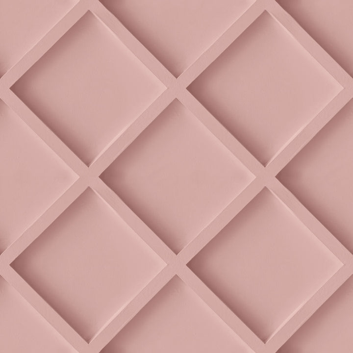 Arthouse Wood Trellis Pink Wallpaper