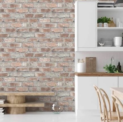 Kitchen Brick & Stone Wallpaper Collection
