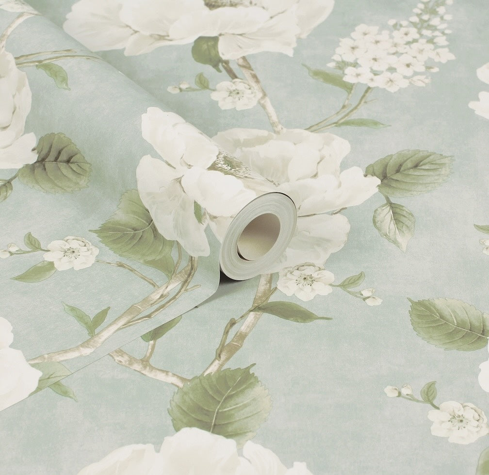 Arthouse Ashley Floral Sage Wallpaper
