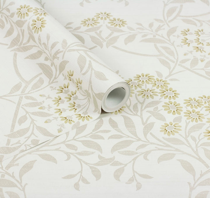 Arthouse Floral Trail Neutral Wallpaper