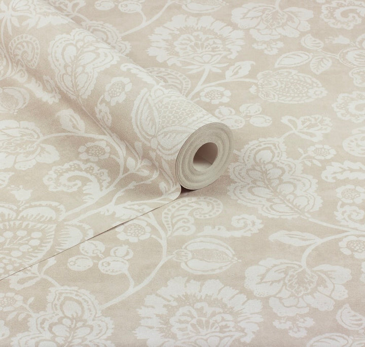Arthouse Heritage Trail Neutral Wallpaper