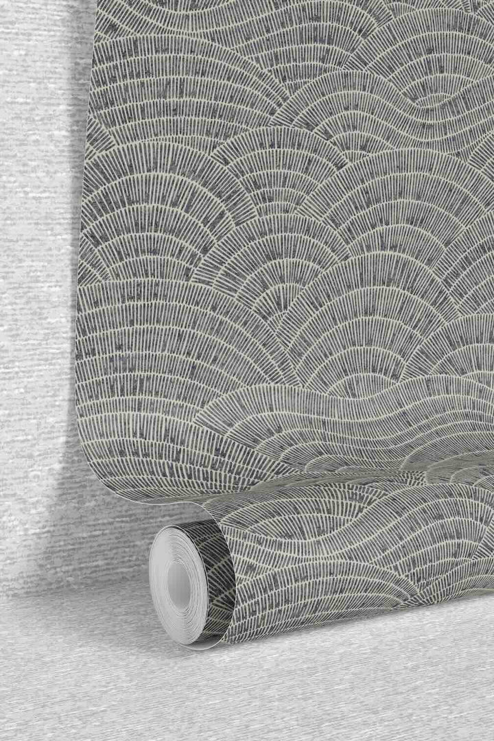 Esselle Dalty Slate Wallpaper