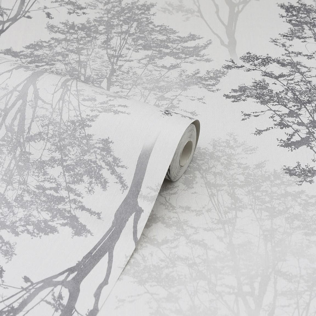 Arthouse Wildwood Mono Wallpaper