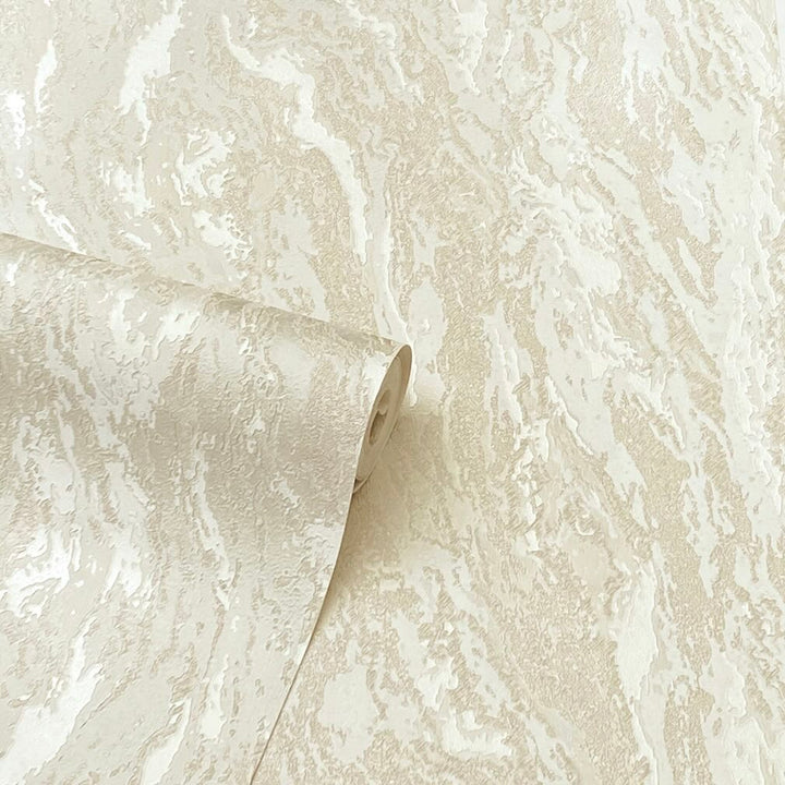 Arthouse Luxe Texture Pearl Wallpaper