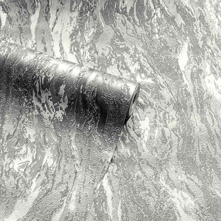 Arthouse Luxe Texture Pewter Wallpaper