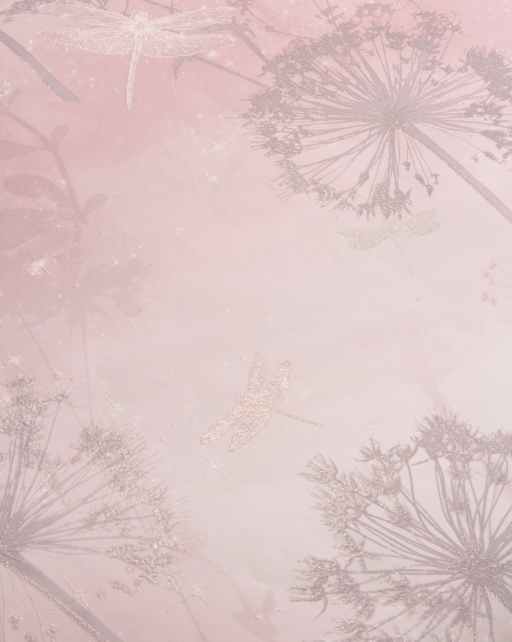 Arthouse Damselfly Blush Wallpaper