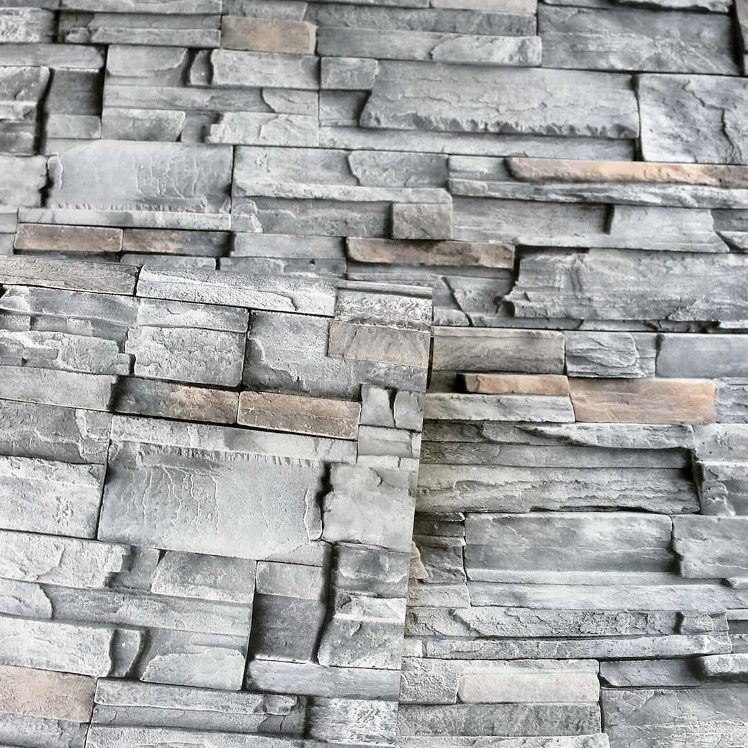 Arthouse Slate Wall Grey Wallpaper