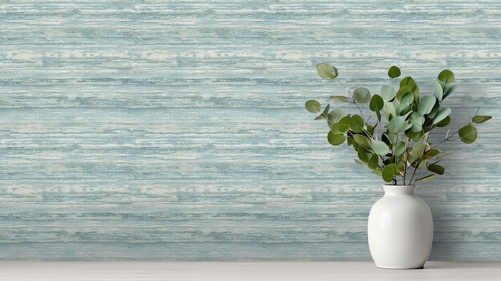 Arthouse Sahara Soft Blue Wallpaper