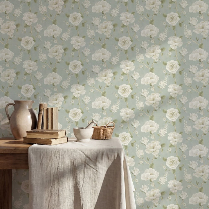 Arthouse Ashley Floral Sage Wallpaper
