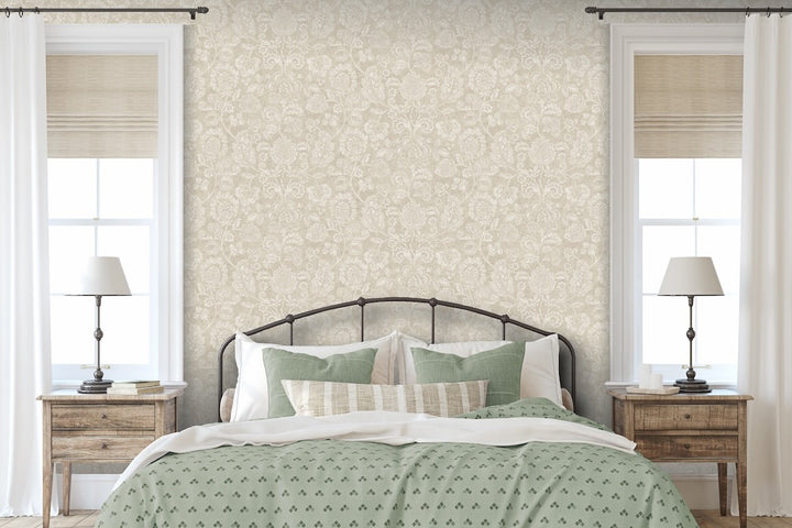 Arthouse Heritage Trail Neutral Wallpaper