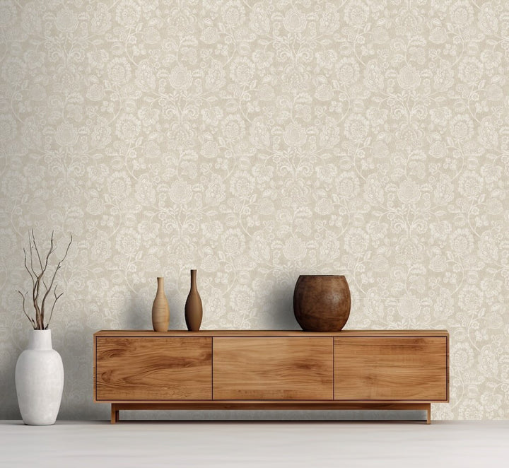 Arthouse Heritage Trail Neutral Wallpaper