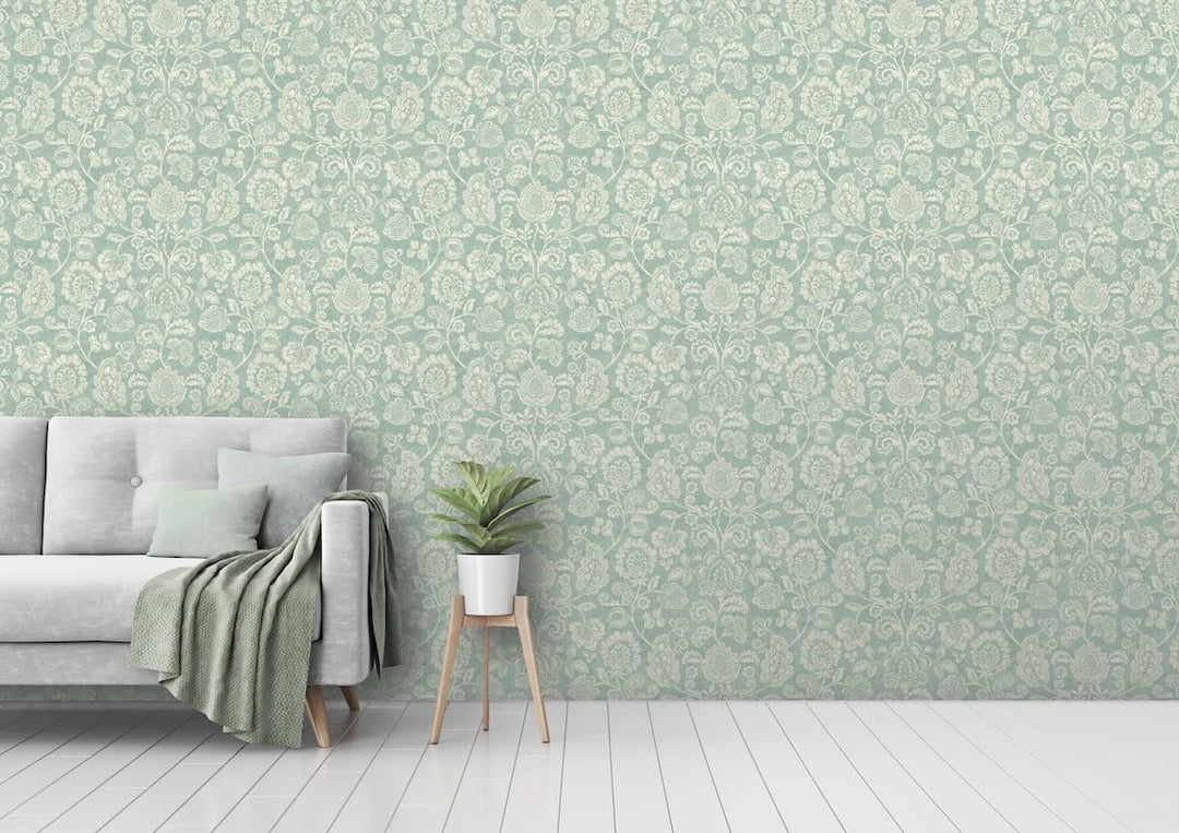 Arthouse Heritage Trail Sage Wallpaper