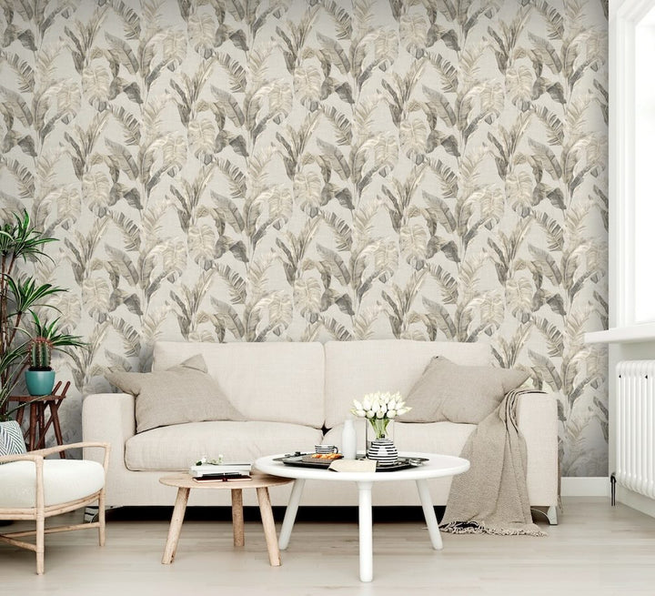 Arthouse Palm Springs Taupe Wallpaper
