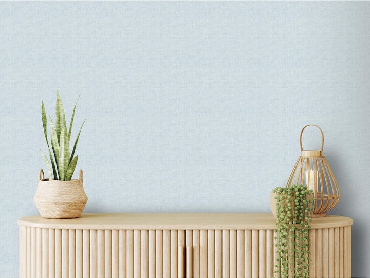 Arthouse Fabric Texture Mid Grey Wallpaper