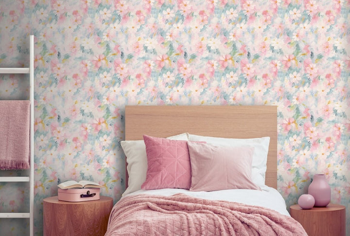 Arthouse Oil Paint Floral Wallpaper