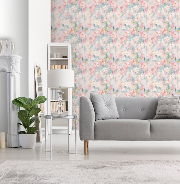 Arthouse Oil Paint Floral Wallpaper