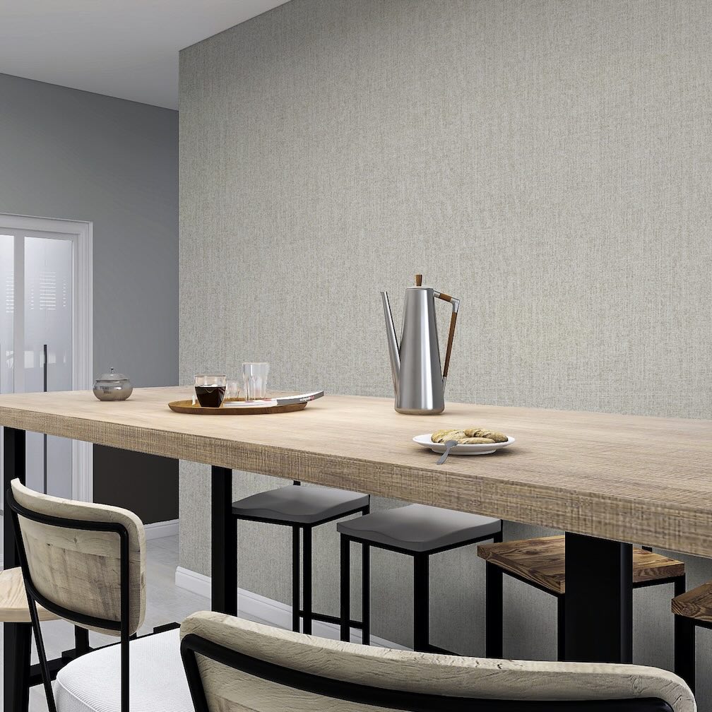 Arthouse Country Plain Taupe Wallpaper