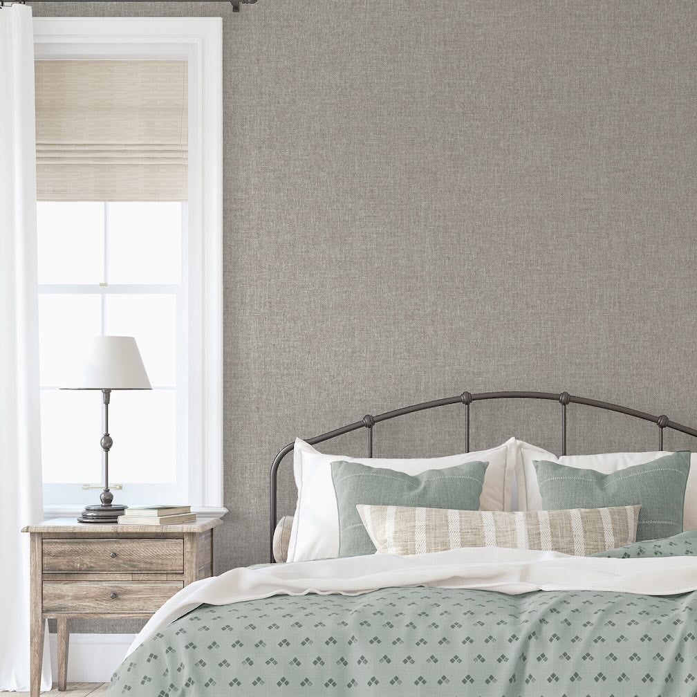 Arthouse Country Plain Taupe Wallpaper