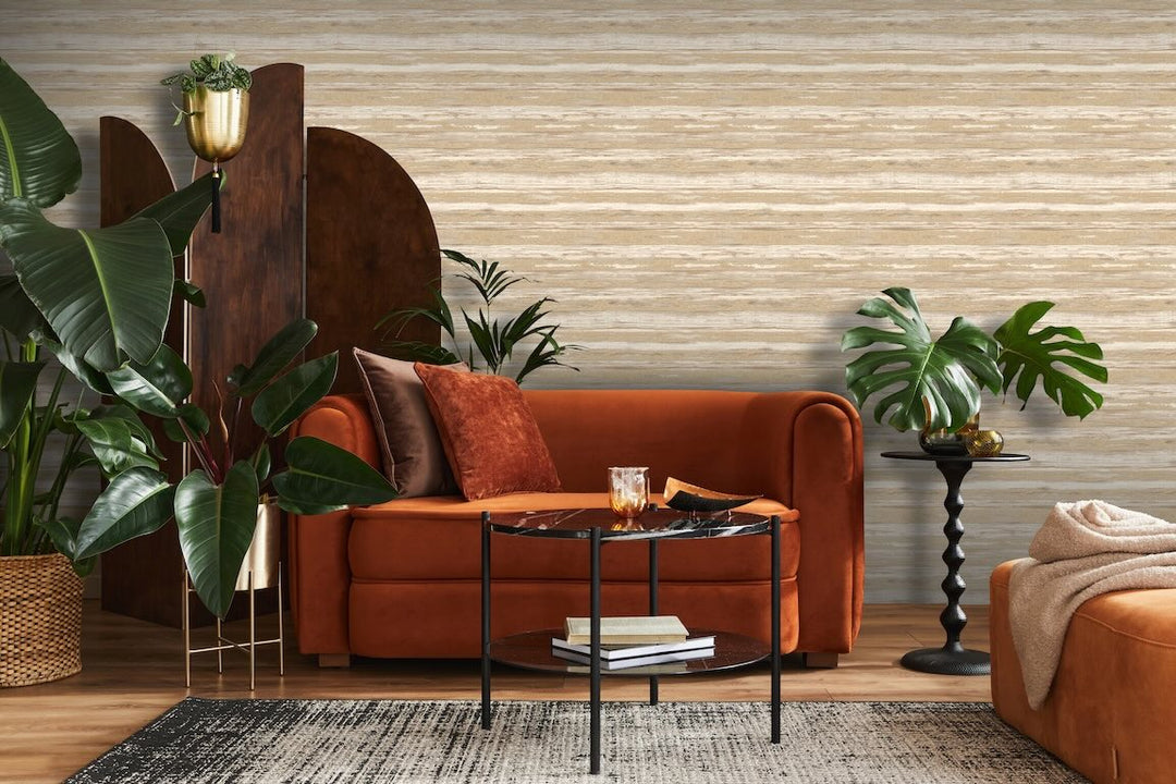 Arthouse Sahara Cream/Gold Wallpaper