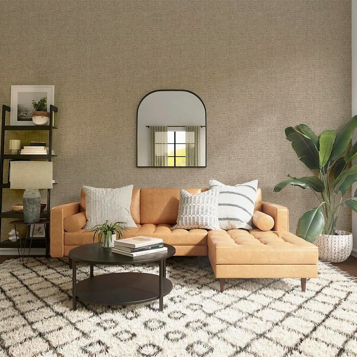 Arthouse Luxury Plain Champagne Wallpaper