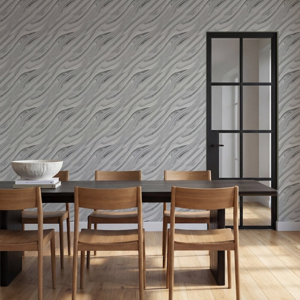 Arthouse Soft Mineral Silver Wallpaper