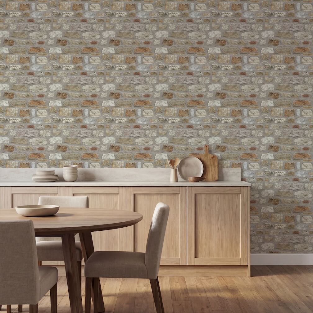 Arthouse Country Stone Wallpaper