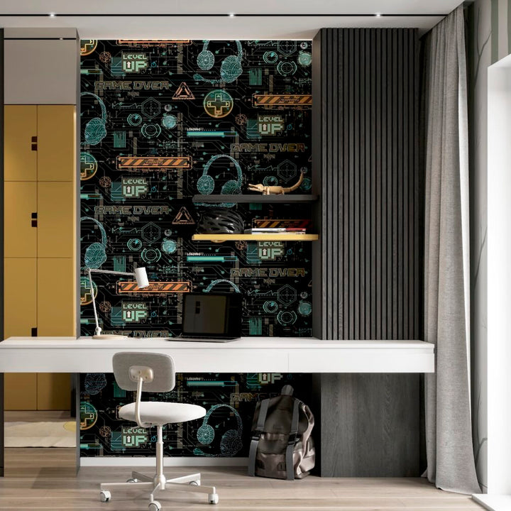 Arthouse Gamer Multicolured Wallpaper