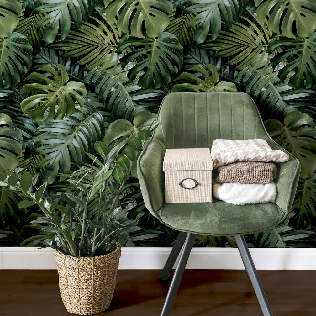 Arthouse Living Wall Green Wallpaper