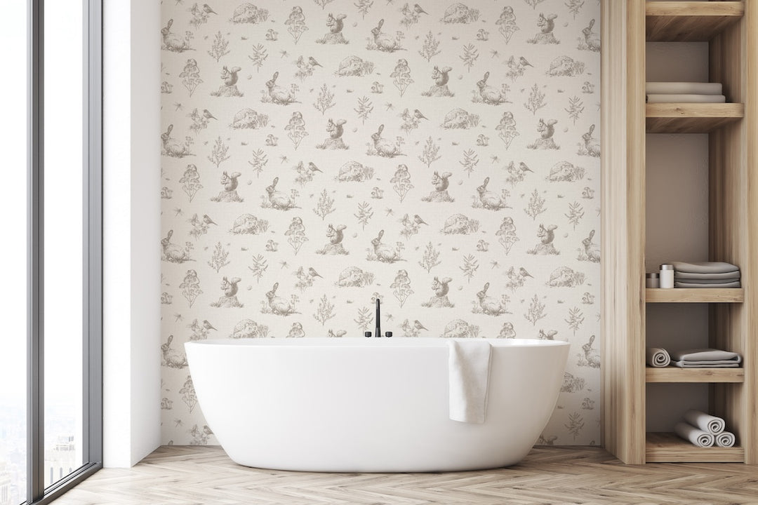 Arthouse Country Walk Natural Wallpaper