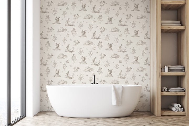 Arthouse Country Walk Natural Wallpaper