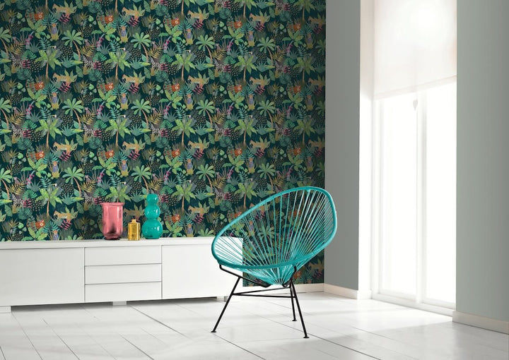 Arthouse Hidden Jungle Multi Wallpaper