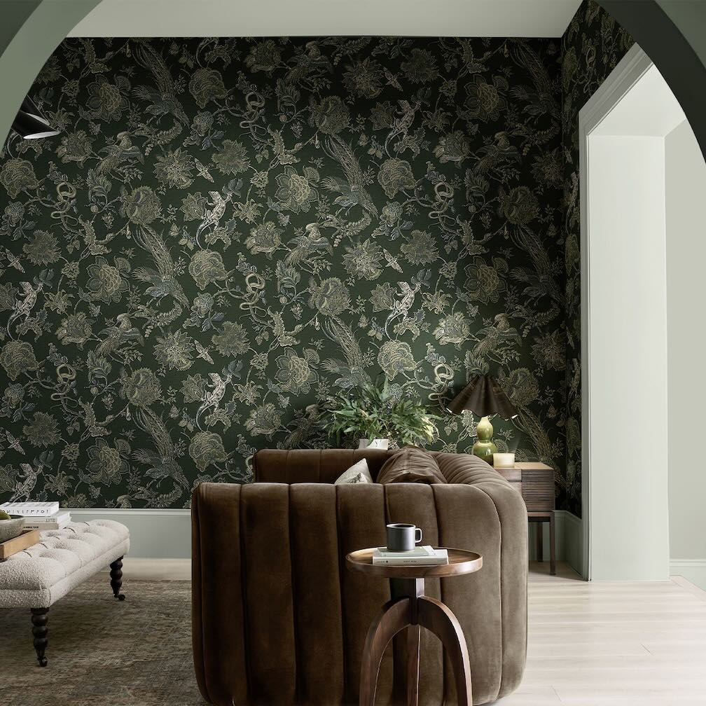 Graham & Brown Eternal Weave Emerald Wallpaper (Set of 2 Rolls)