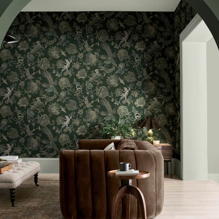 Graham & Brown Eternal Weave Emerald Wallpaper (Set of 2 Rolls)