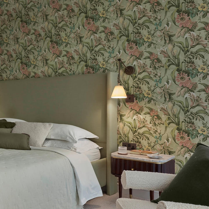 Graham & Brown Lys Willow Wallpaper