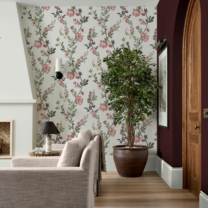 Graham & Brown Allurium Soft Pink Wallpaper