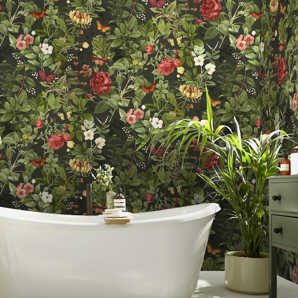 Graham & Brown Bodnant Garden Forest Wallpaper (Set of 2 Rolls)