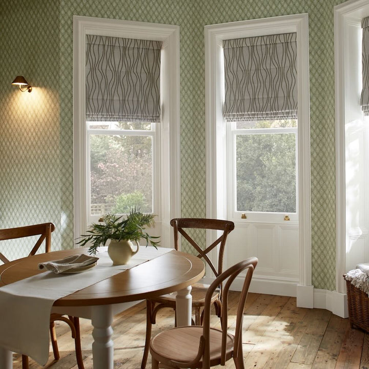 Graham & Brown Edo Dark Sage Wallpaper