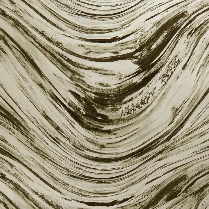 Clarke & Clarke Agata Charcoal & Gold Wallpaper