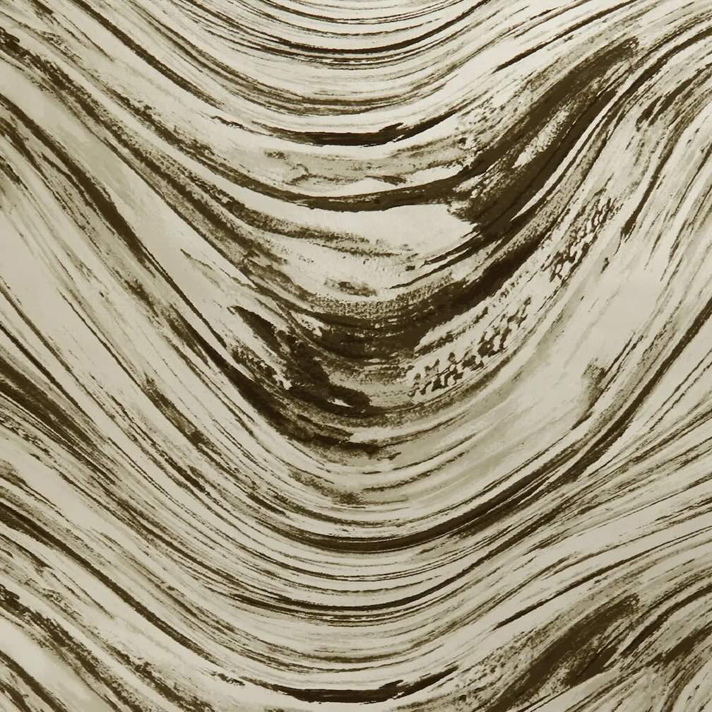 Clarke & Clarke Agata Charcoal & Gold Wallpaper